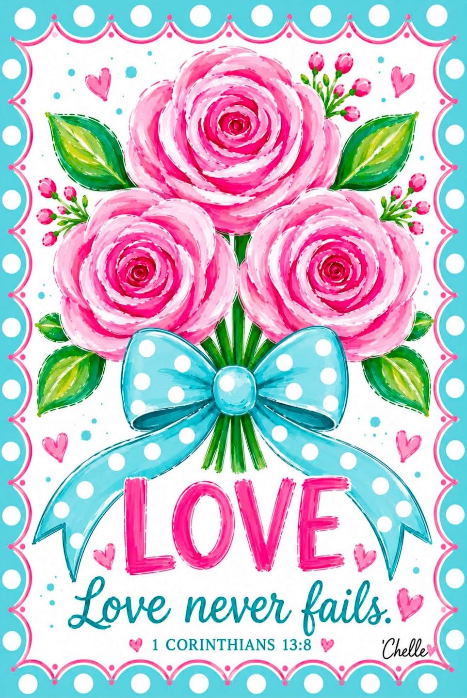 Garden Flag: Love