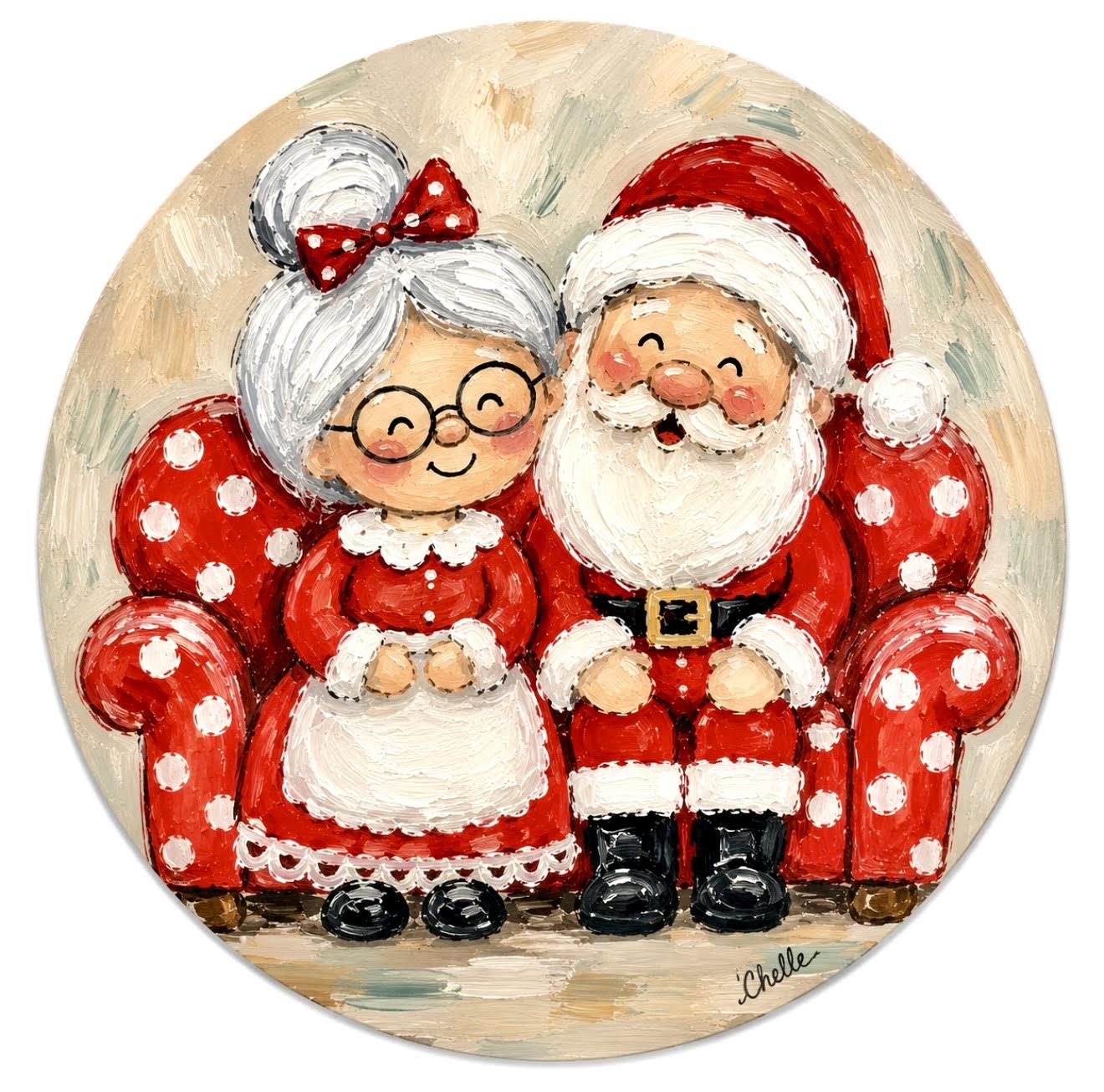 Christmas Ornament: Christmas Cuddles