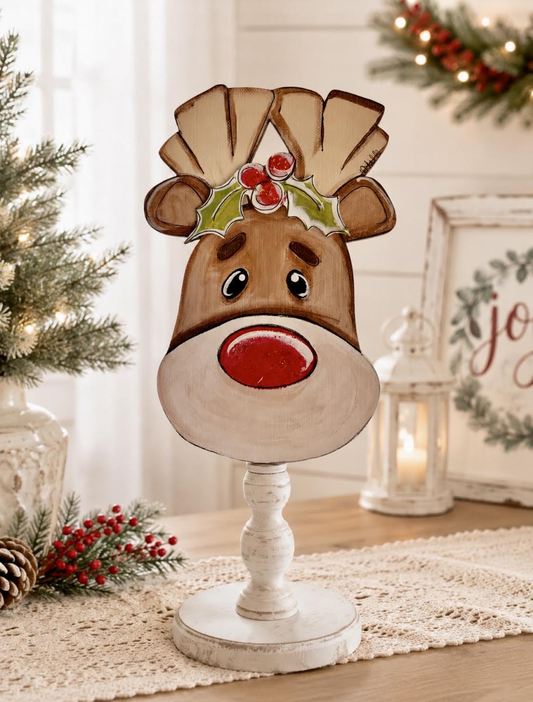 Seasonal & Everyday Topper: Hollis the Reindeer