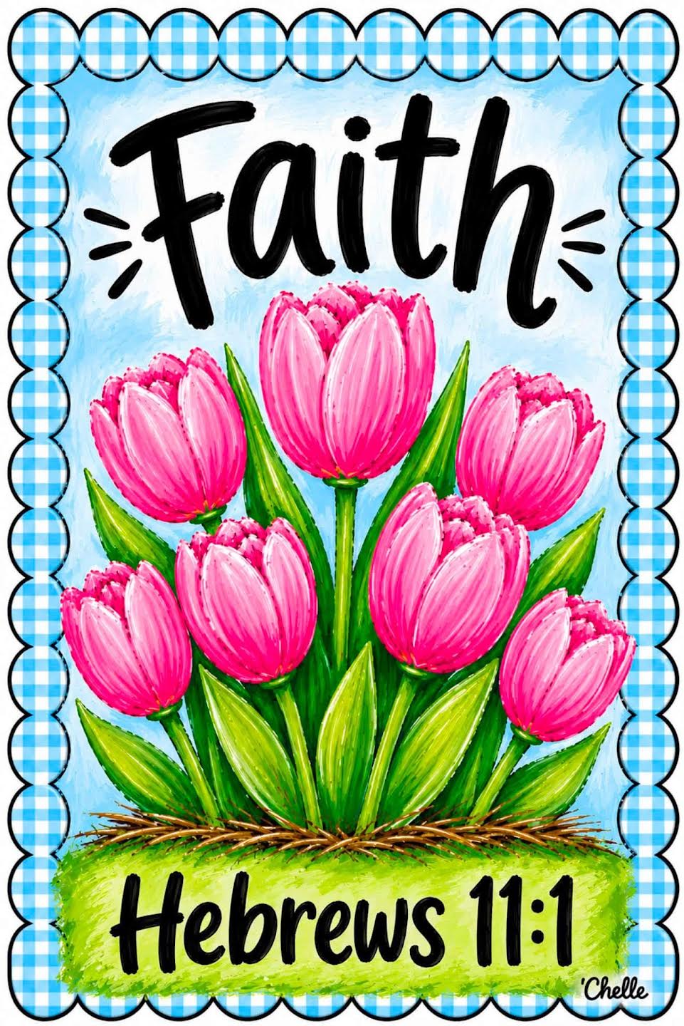 Garden Flag: Faith
