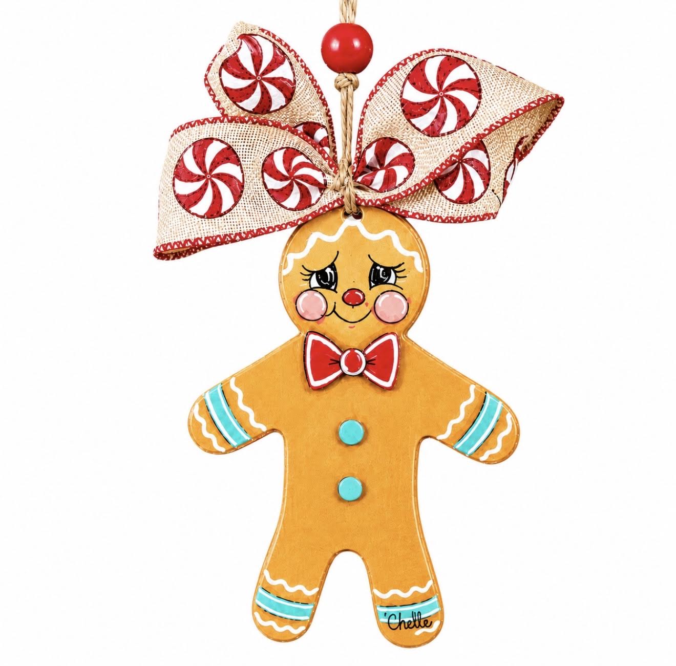 Christmas Ornament: The Gingerbread Man