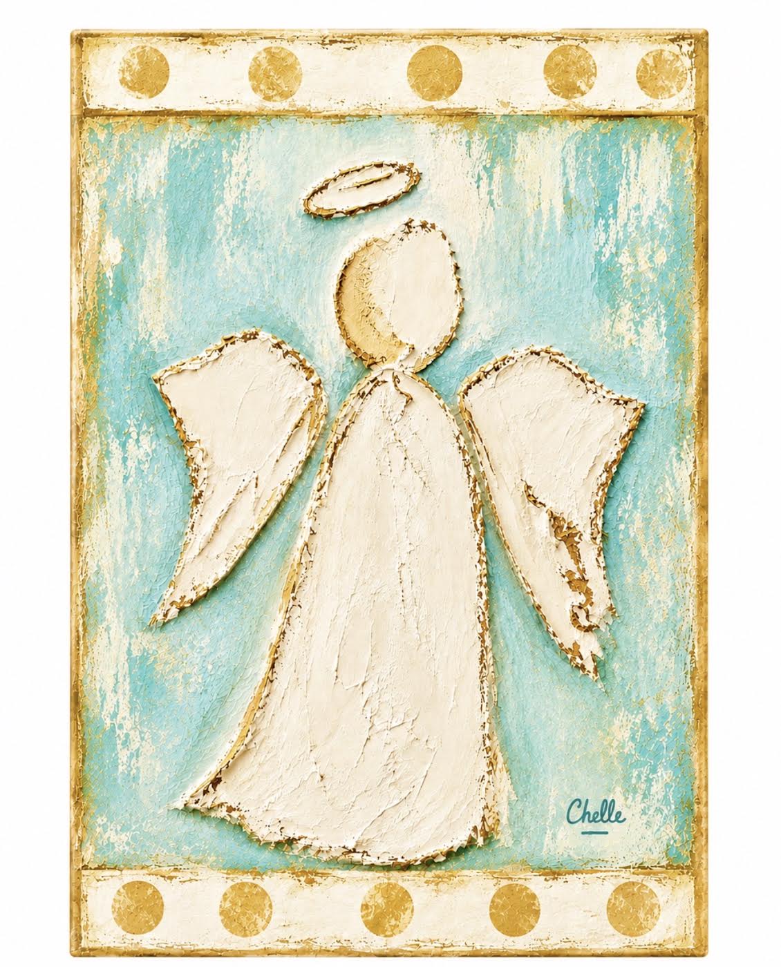 Garden Flag: White Angel