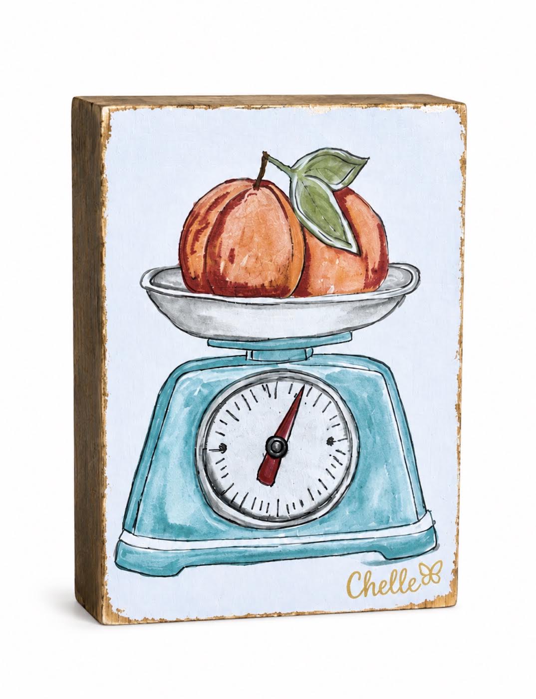 Decorative Blocks: Peaches
