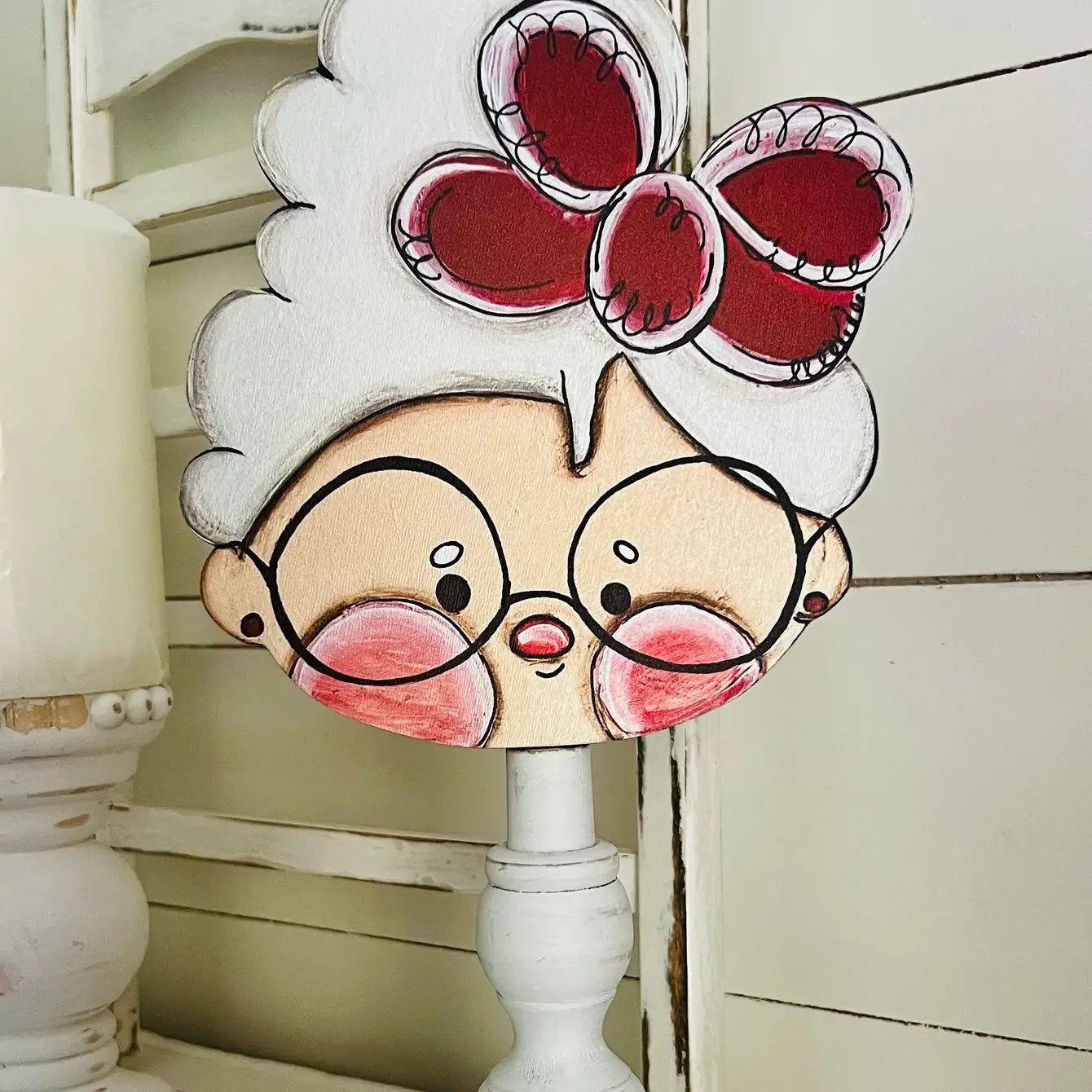 Seasonal & Everyday Toppers: Mrs. Claus