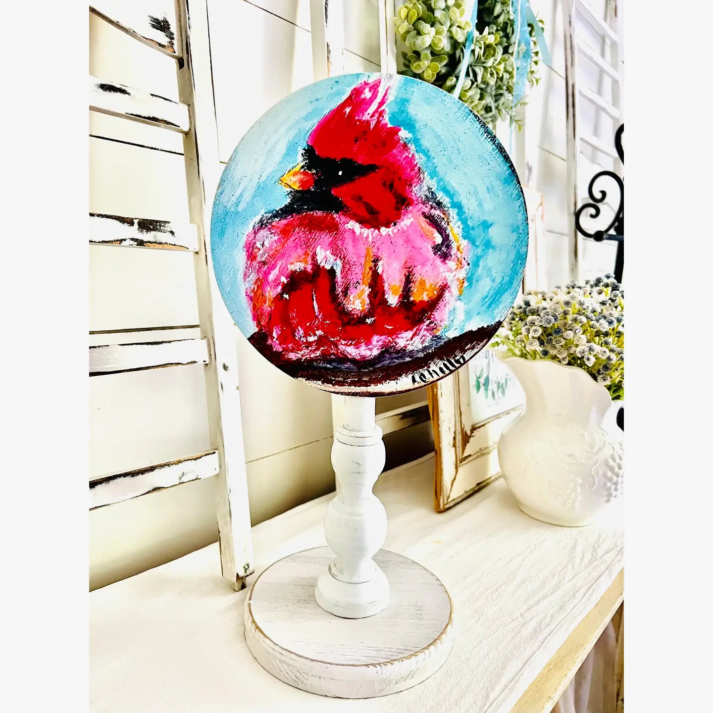 Seasonal & Everyday Toppers: Single Cardinal