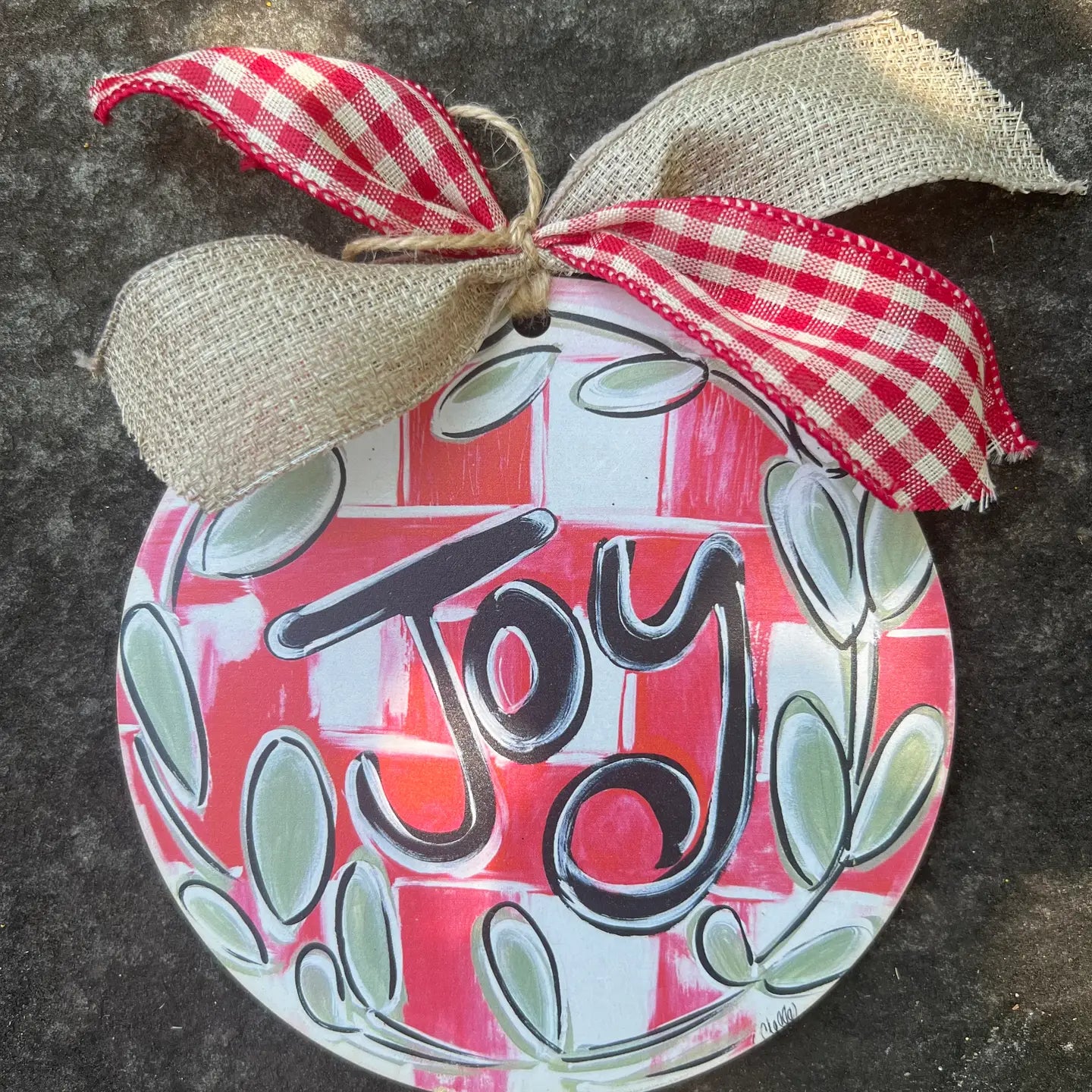 Christmas Ornament; Christmas Joy