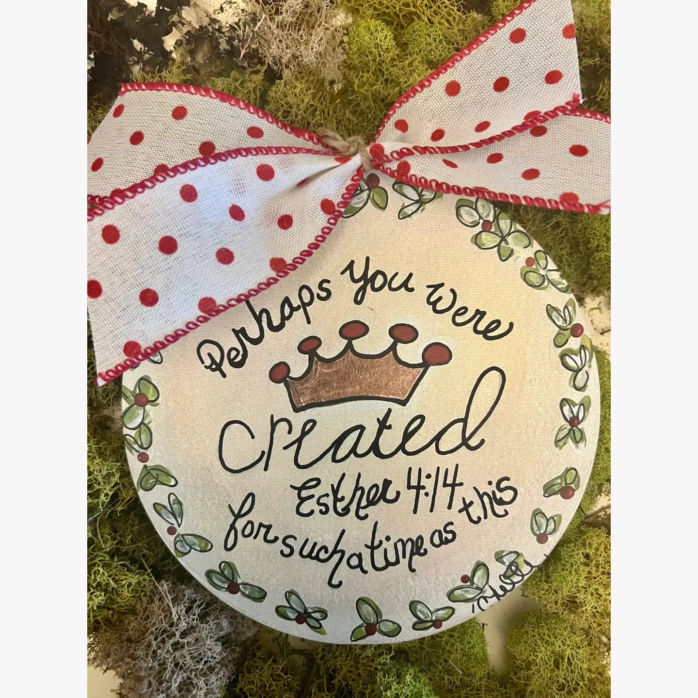 Christmas Ornament: Esther 4:14