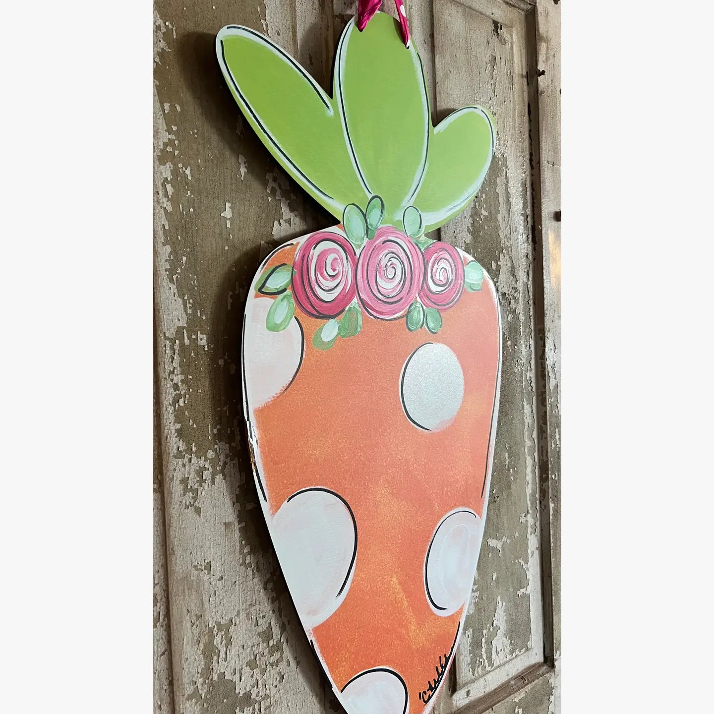 Door Hanger: Easter Carrot