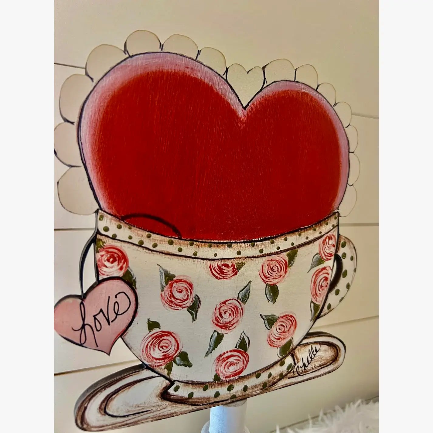 Seasonal & Everyday Toppers: Heart in a Teacup