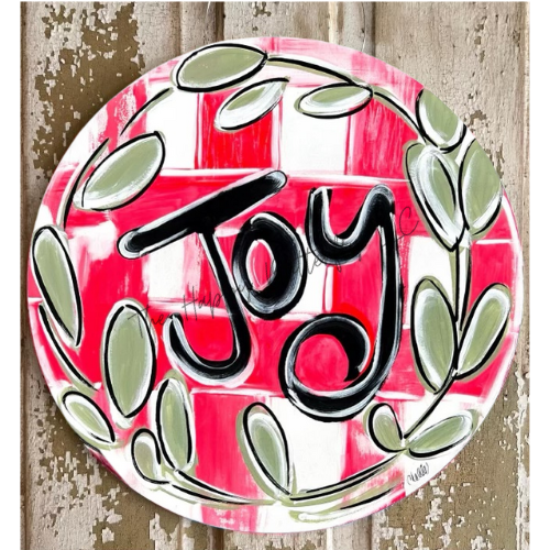 Joy | Custom Door Hanger