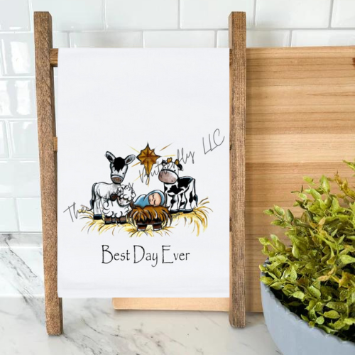 Best Day Ever | Custom Tea Towel
