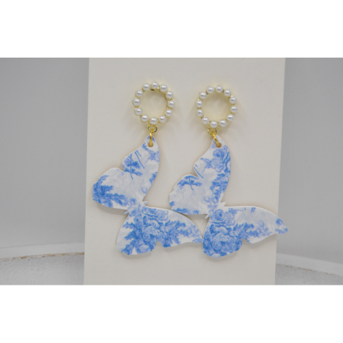 Chinoiserie Butterfly | Earrings