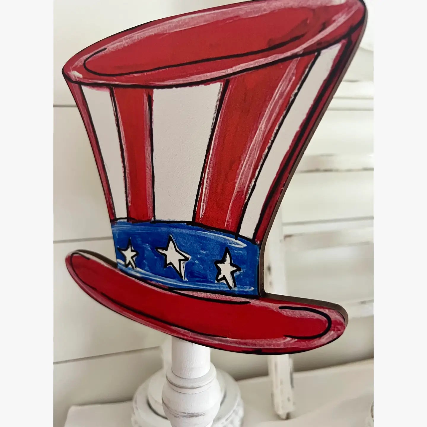 Seasonal & Everyday Toppers: Uncle Sam Patriotic Hat