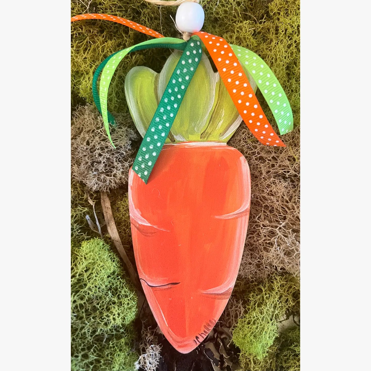 Easter Basket Tags & Wreath Attachments: Easter Carrot