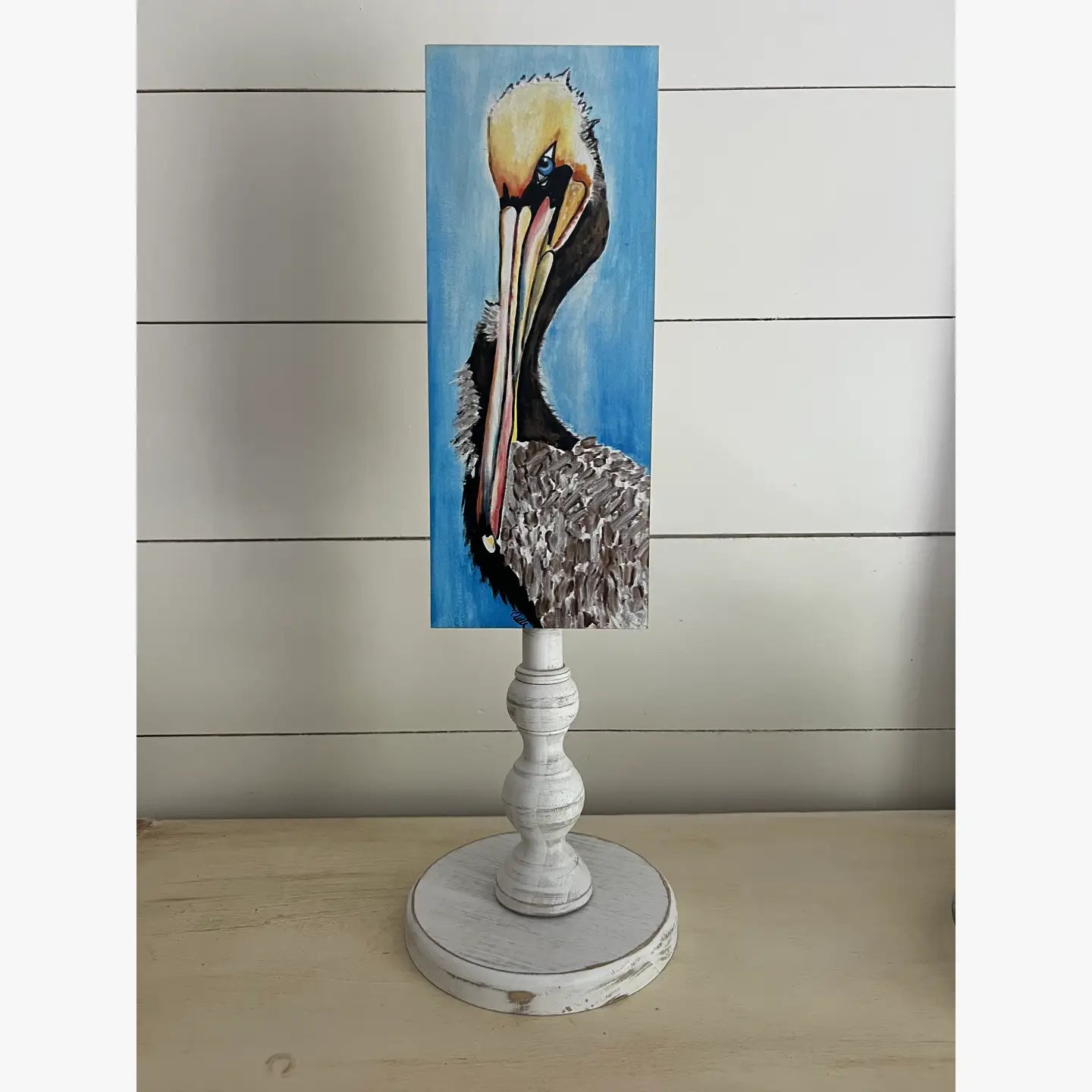 Seasonal & Everyday Toppers: Pelican in Blue