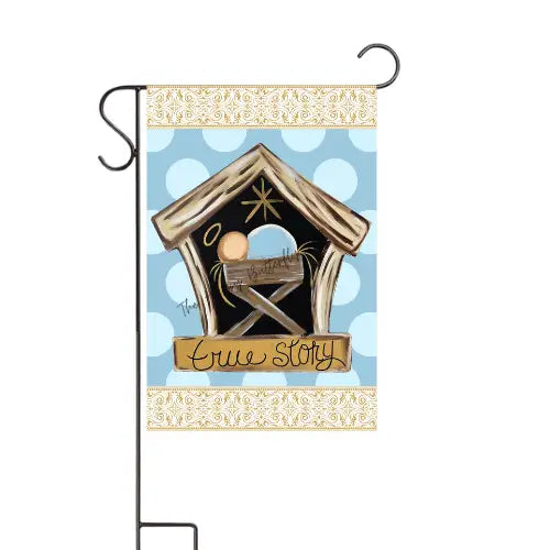 Garden Flag; Christmas, True Story