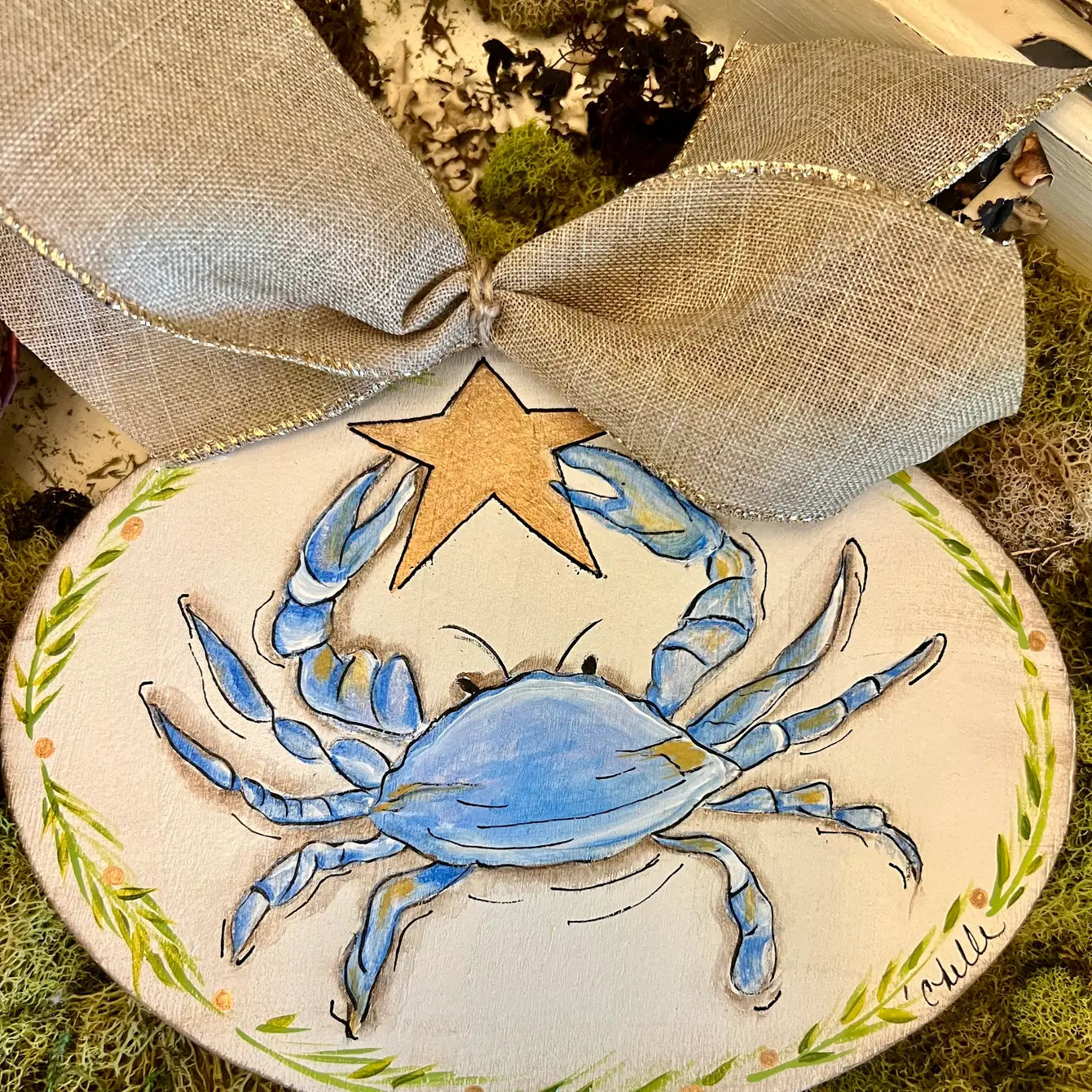 Christmas Ornament: Star Crab
