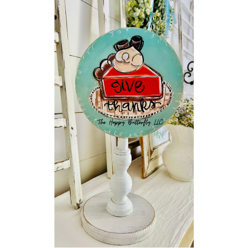 Give Thanks | Custom Interchangeable Topper