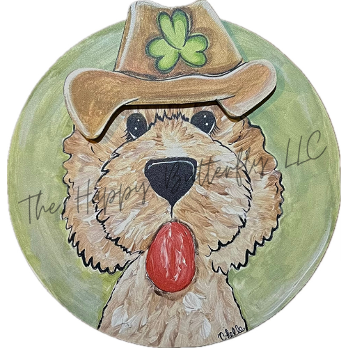 Lucky Cowboy Charm | The Custom Hat Pack's Shamrock Cowboy Hat