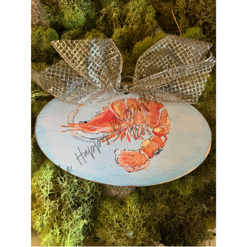 Shrimp | Multi-Use Custom Ornament
