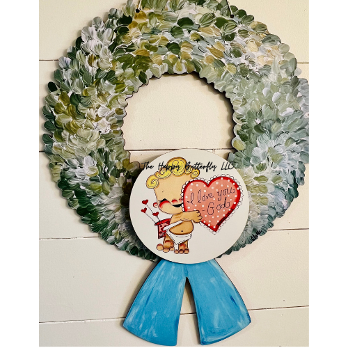 Cupid Kane | Custom Interchangeable Wreath Attachment