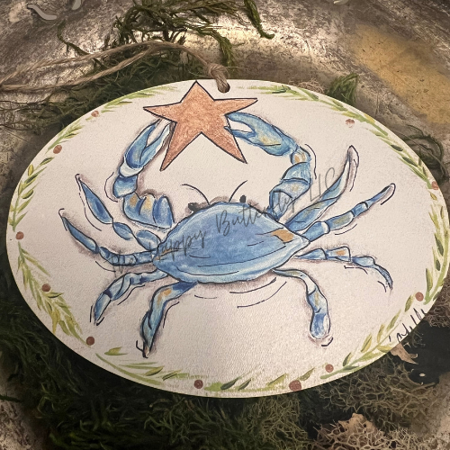 Coastal Star Crab | Multi-Use Custom Ornament