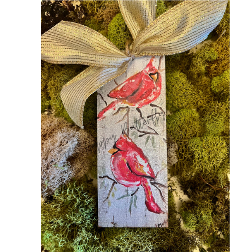 Two Cardinals | Multi-Use Custom Ornament