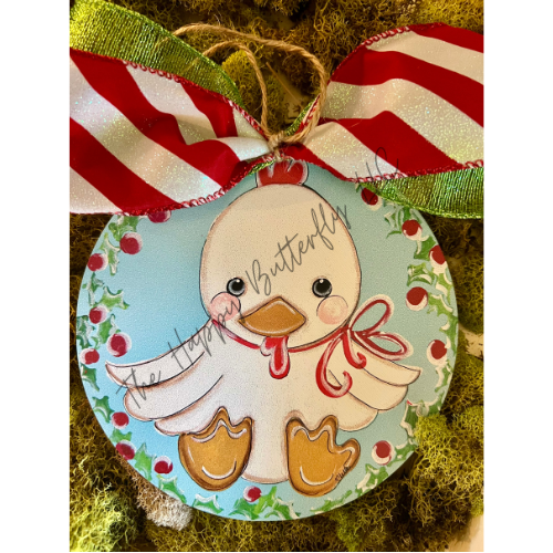 Christmas Chick | Multi-Use Custom Ornament