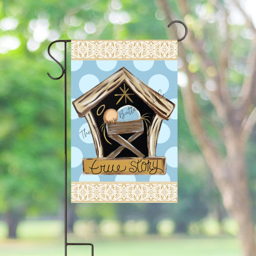 True Story | Custom Garden Flags