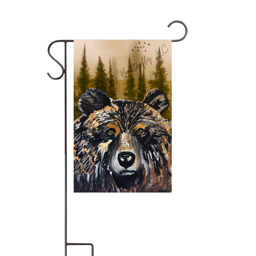 Garden Flags: Knox the Bear