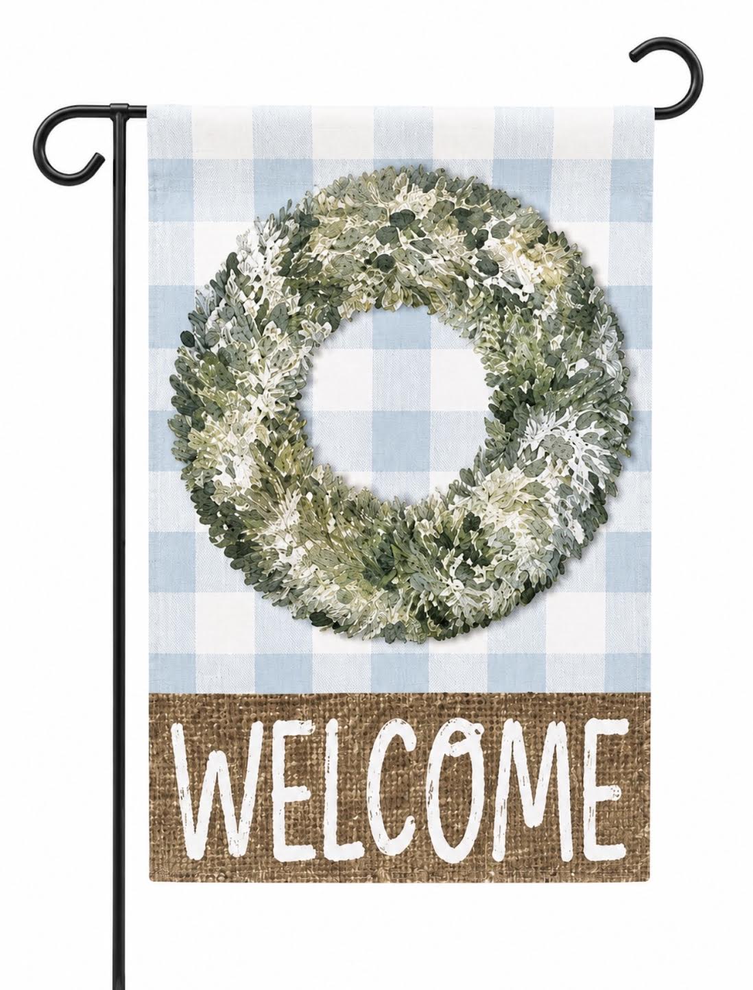 Garden Flag: Welcome Boxwood