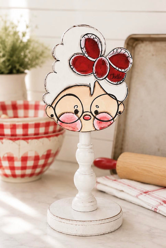 Seasonal & Everyday Toppers: Mrs. Claus