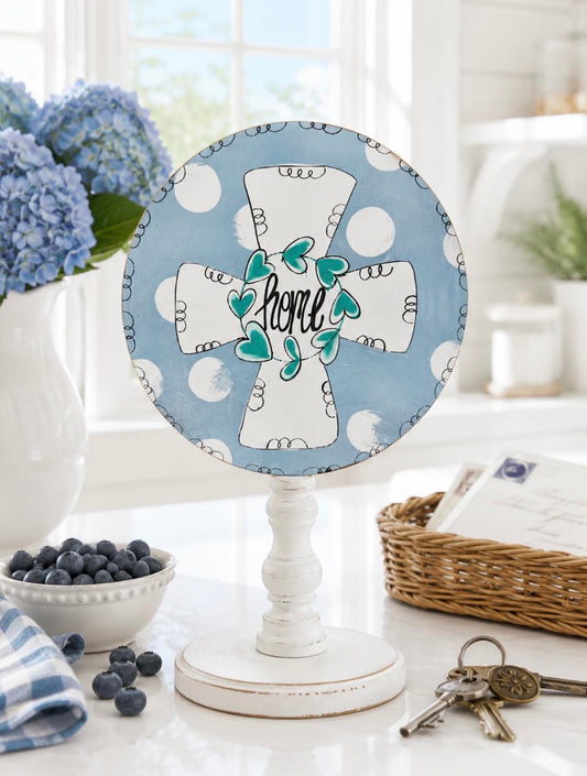 Seasonal & Everyday Toppers: "Home" Cross