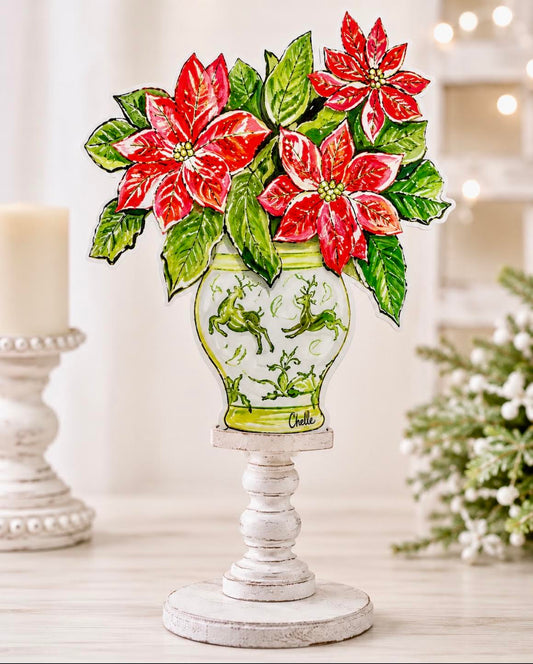 Seasonal & Everyday Toppers: Poinsettias & Deer
