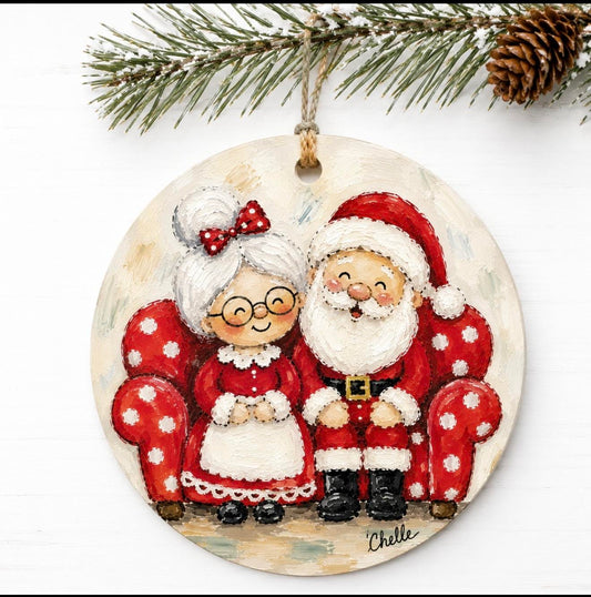 Christmas Ornament: Christmas Cuddles