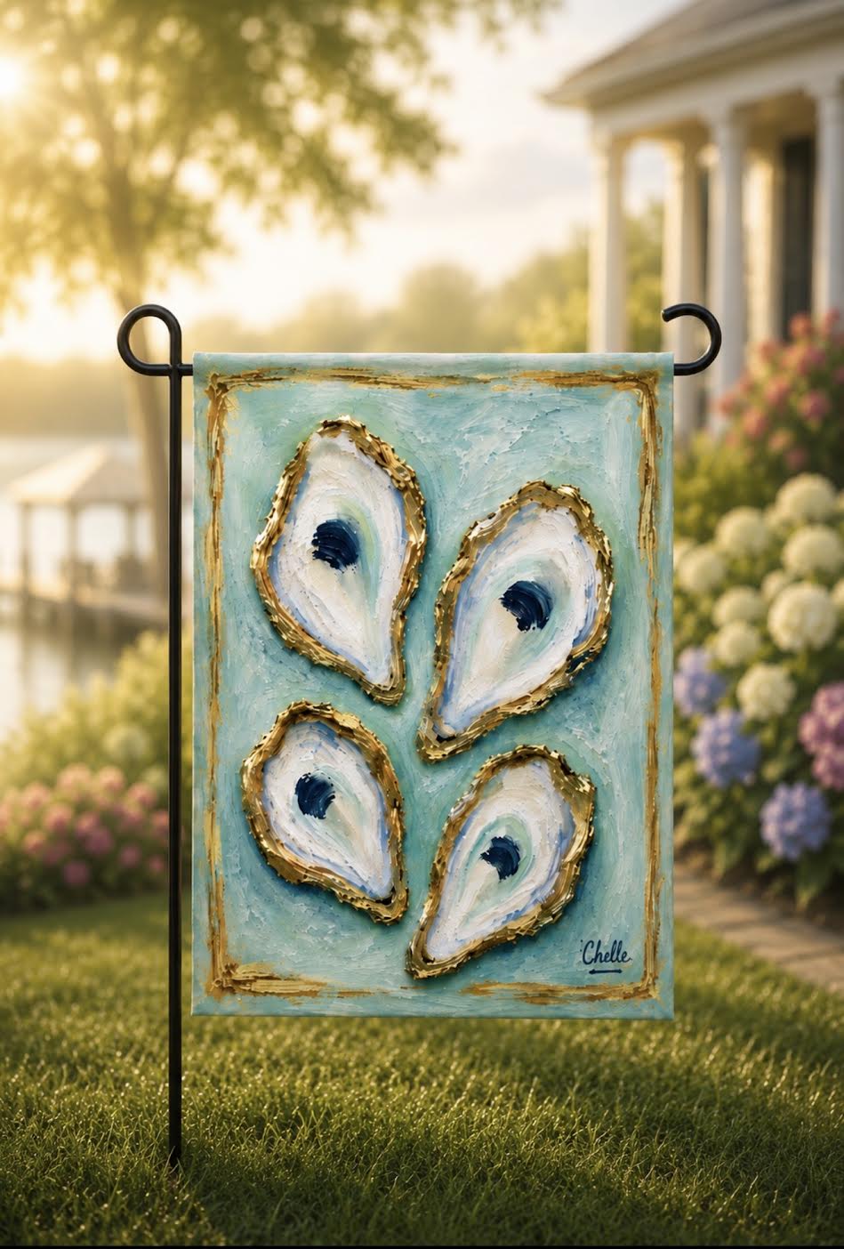 Garden Flag: Oysters