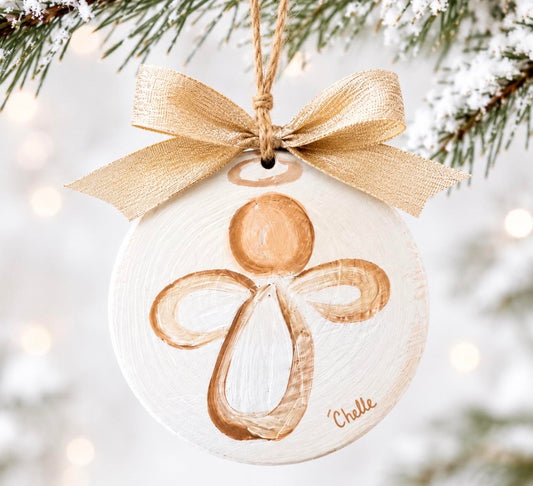 Christmas Ornament: Circle Angel
