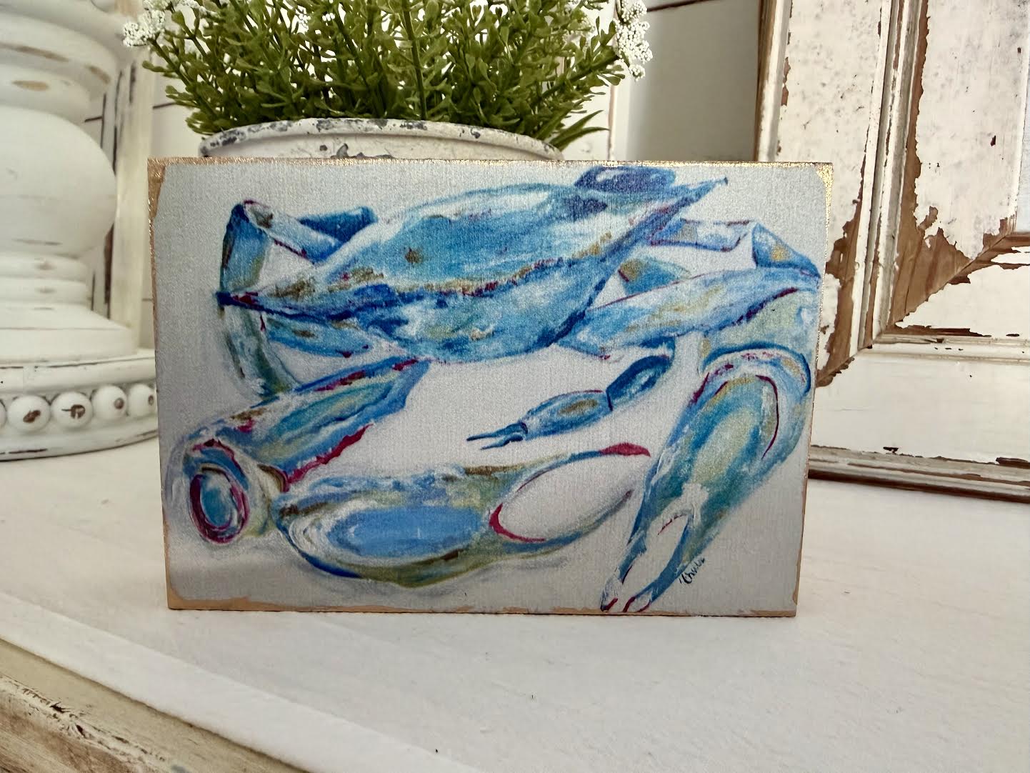 Decorative Blocks: Crab