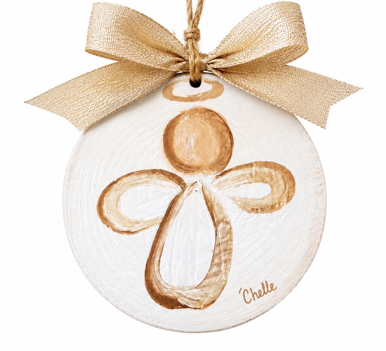 Christmas Ornament: Circle Angel