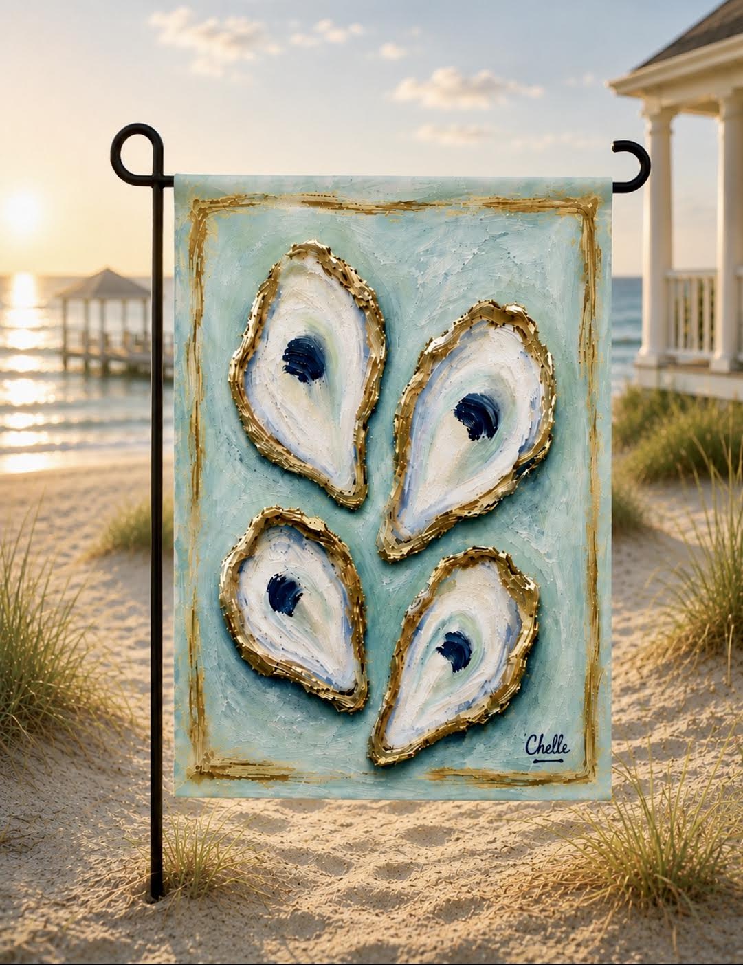 Garden Flag: Oysters