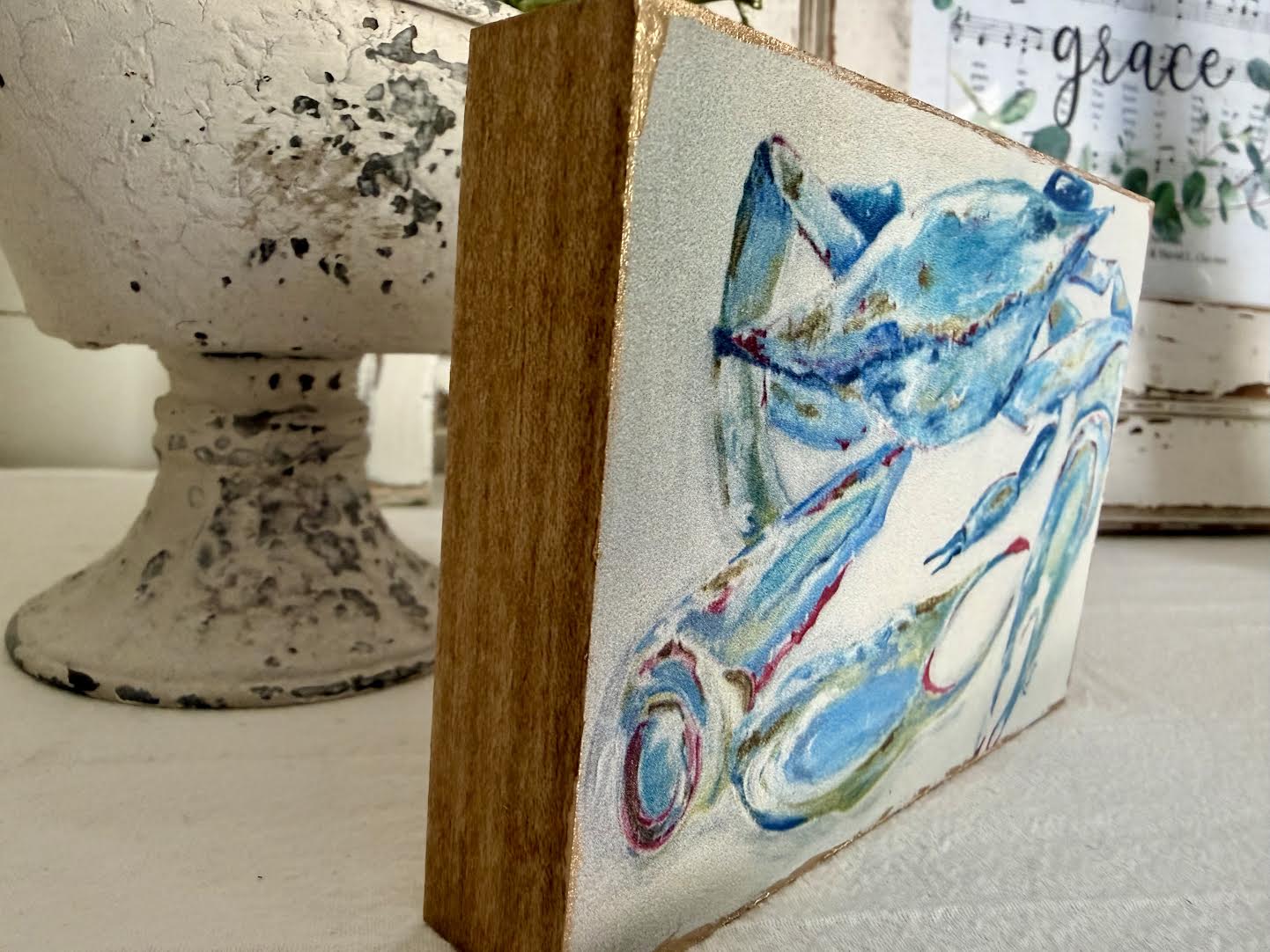 Decorative Blocks: Crab