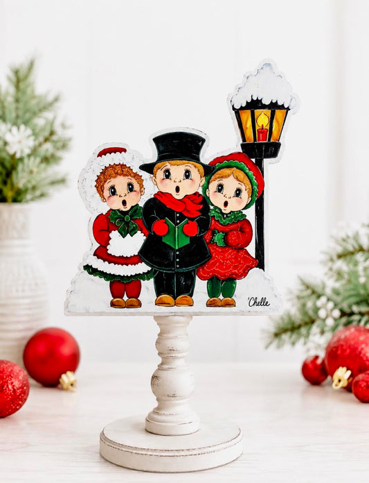 Seasonal & Everyday Toppers: Vintage Carolers