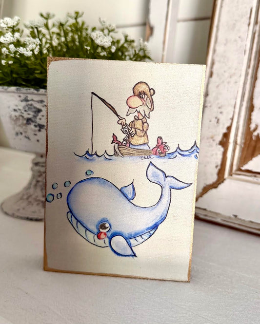 Decorative Blocks: Jack the Fisherman