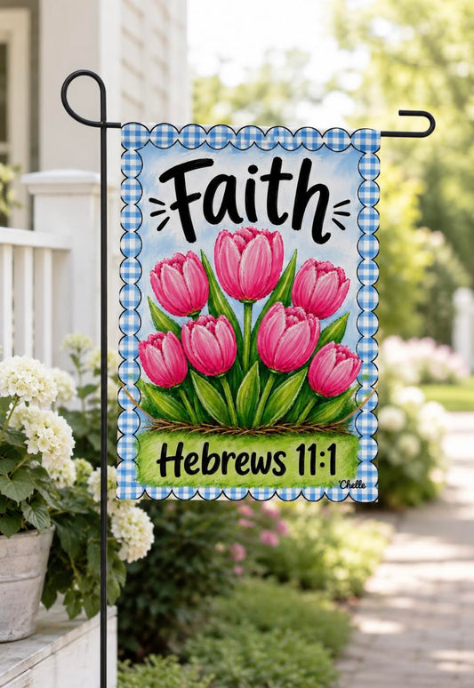 Garden Flag: Faith