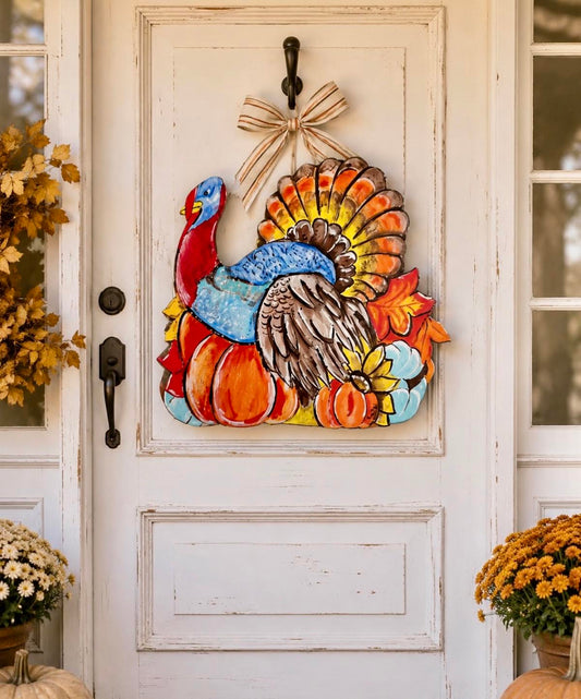 Door Hanger:  Fall, Thanksgiving Turkey