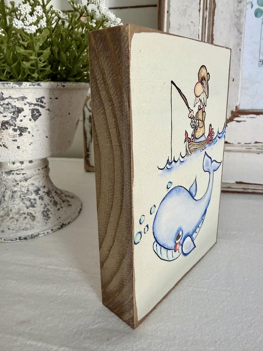 Decorative Blocks: Jack the Fisherman