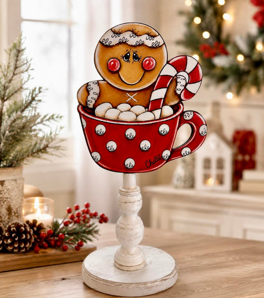 Seasonal & Everyday Topper: Gingerbread in a Teacup