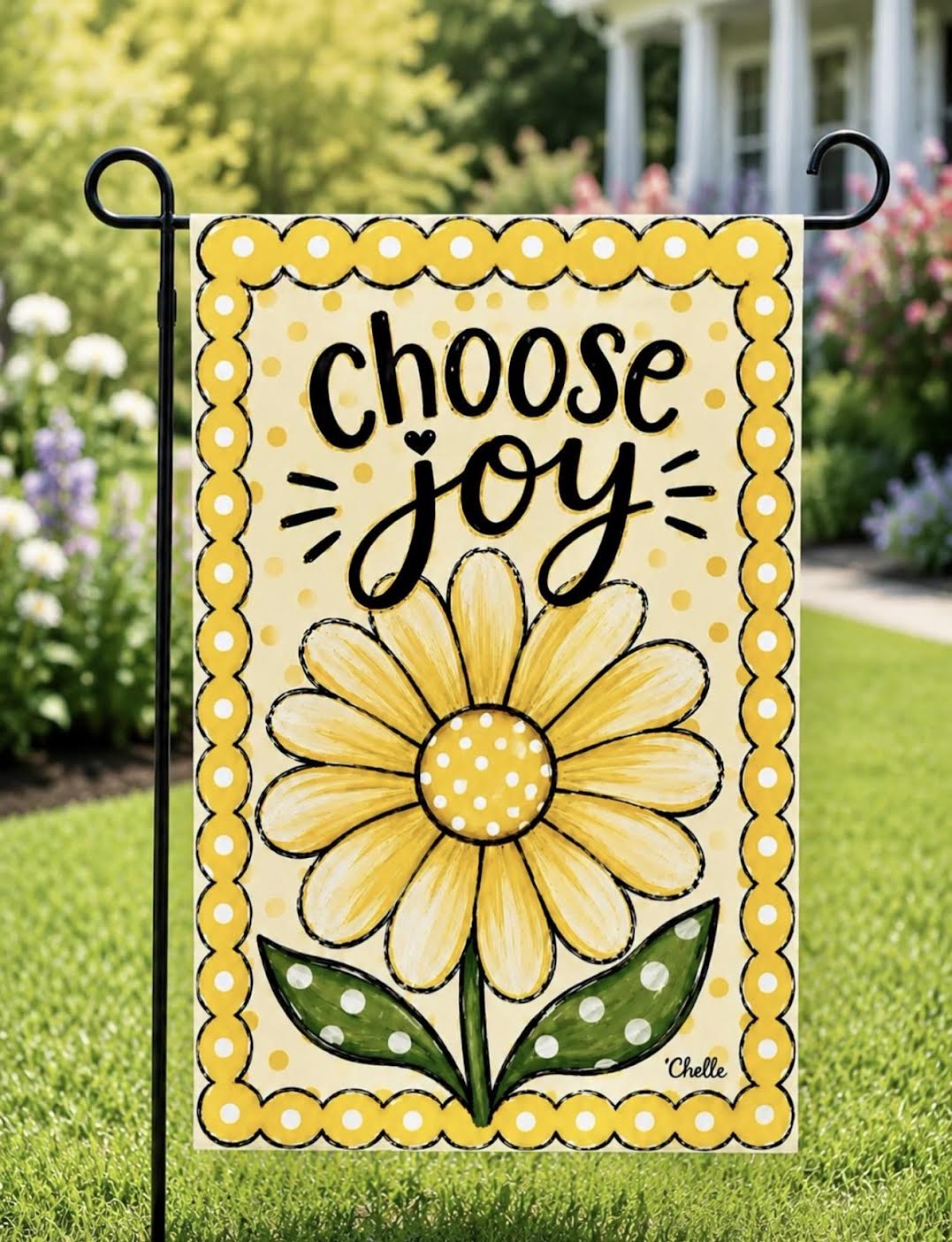 Garden Flags: Choose Joy