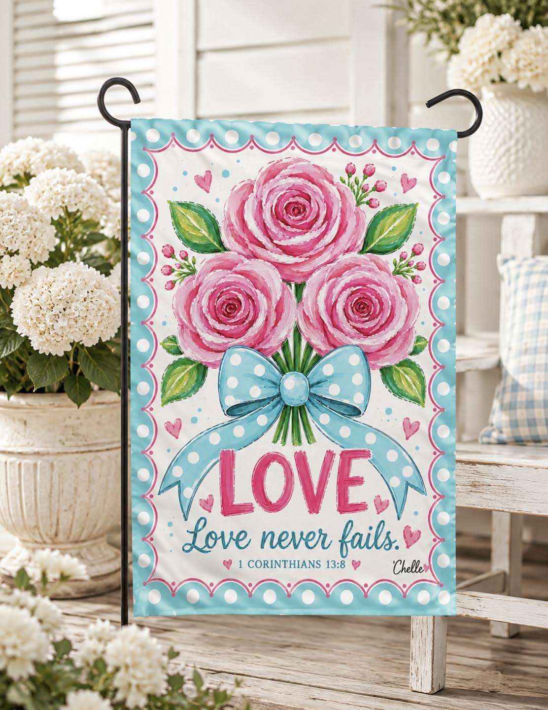 Garden Flag: Love