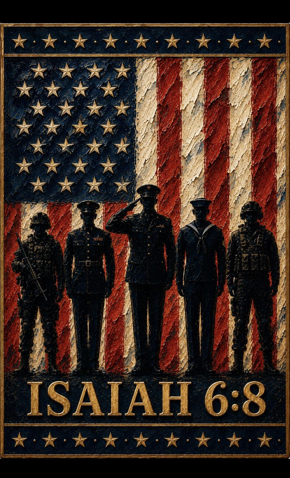 Garden Flag: Veterans